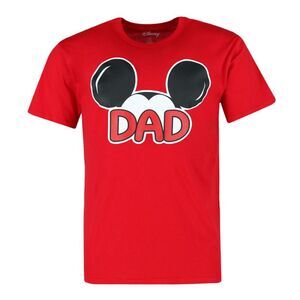 Jerry Leigh Men's Disney Mickey Mouse Dad Family T-Shirt